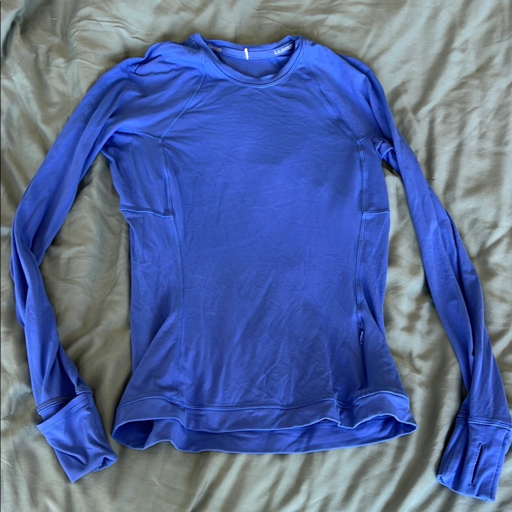 Lululemon Women's Blue Long Sleeve Top